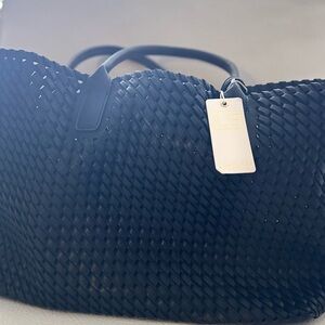 Urban Expressions Midnight Woven Backpack Cabat Intrecciato similar